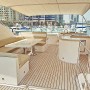Luxurious superyacht available for charter in Dubai