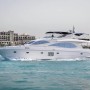 Luxurious superyacht available for charter in Dubai
