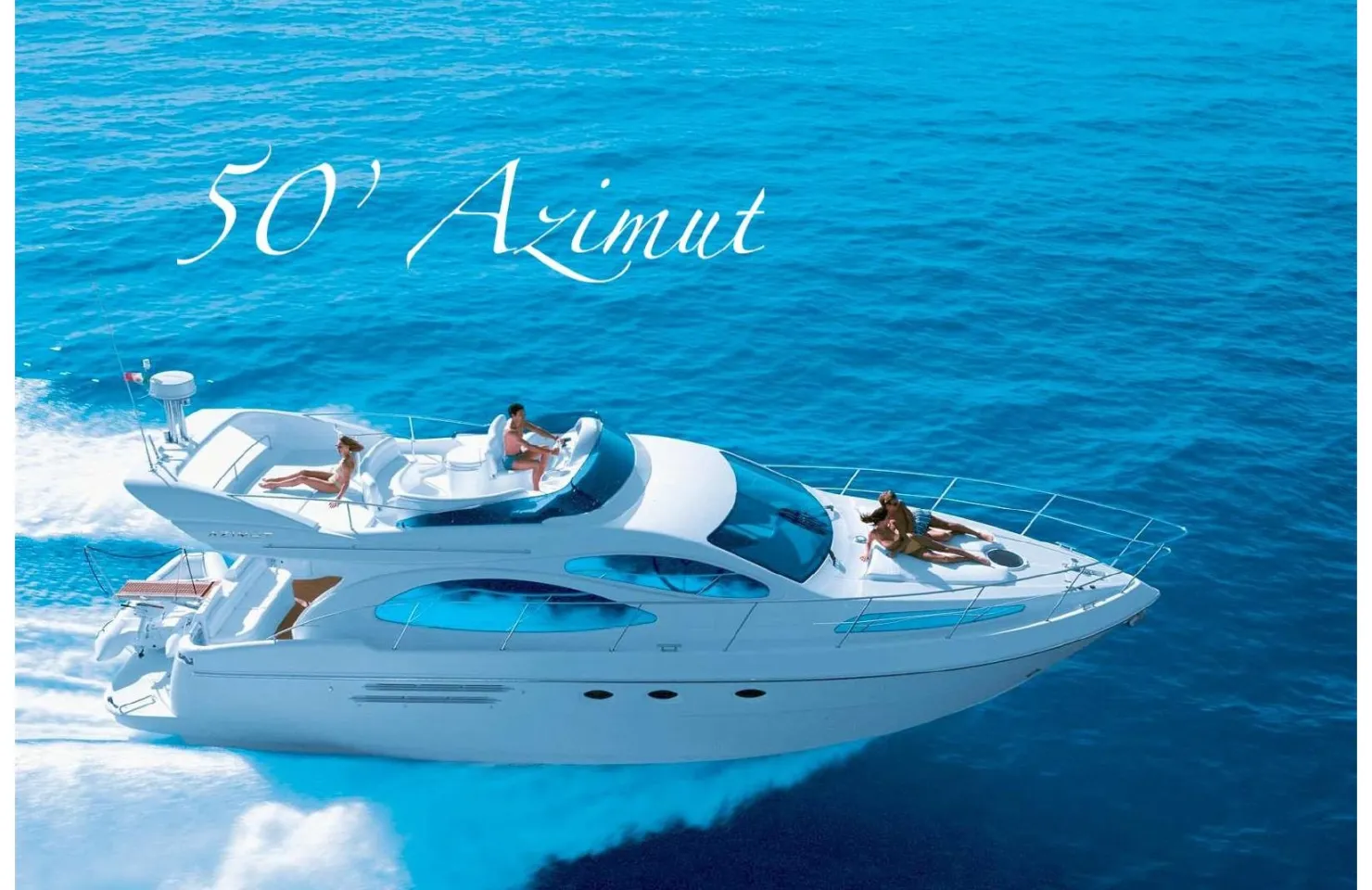 Azimut luxury yacht hire