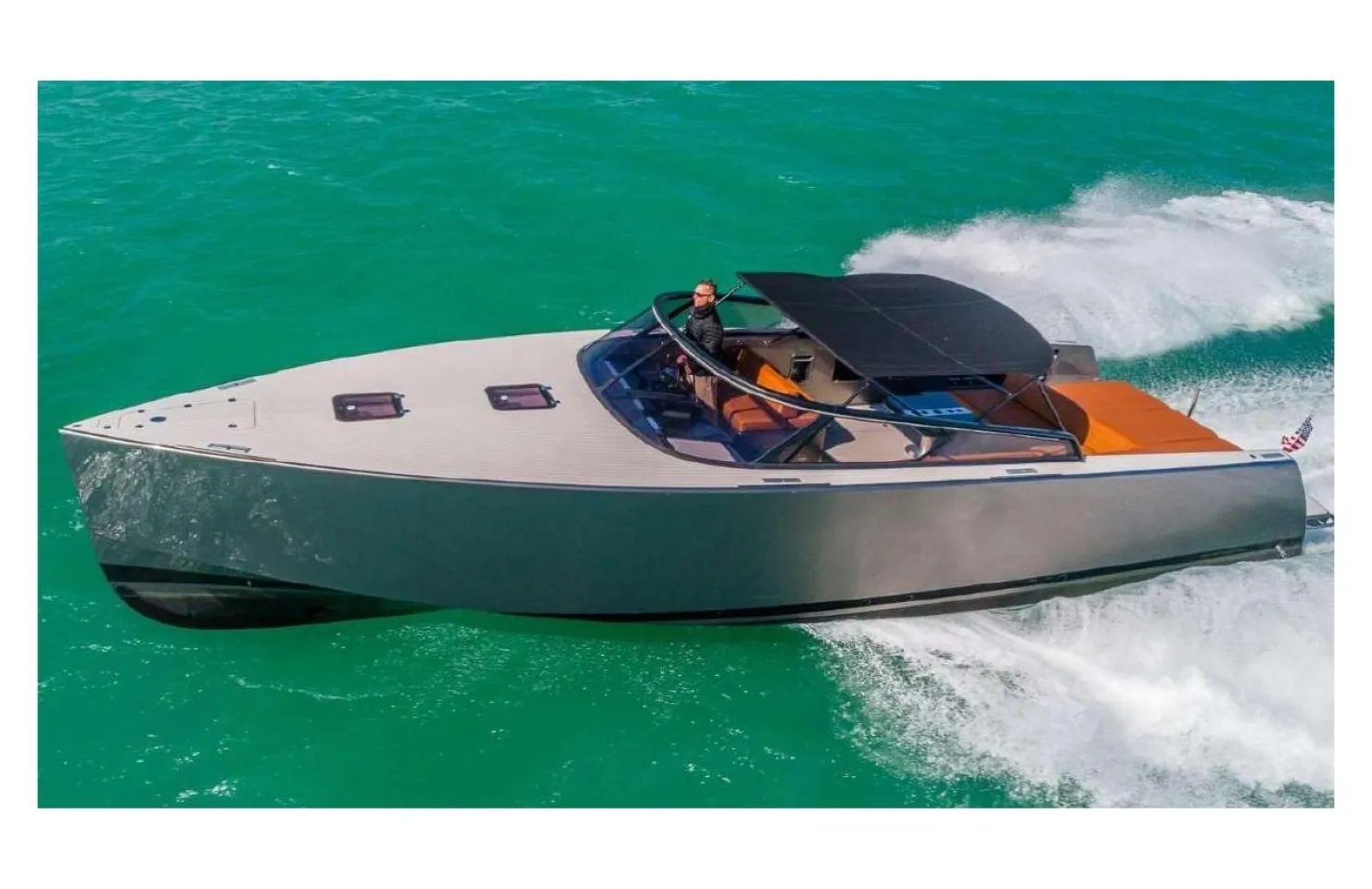 Van Dutch speed boat private hire