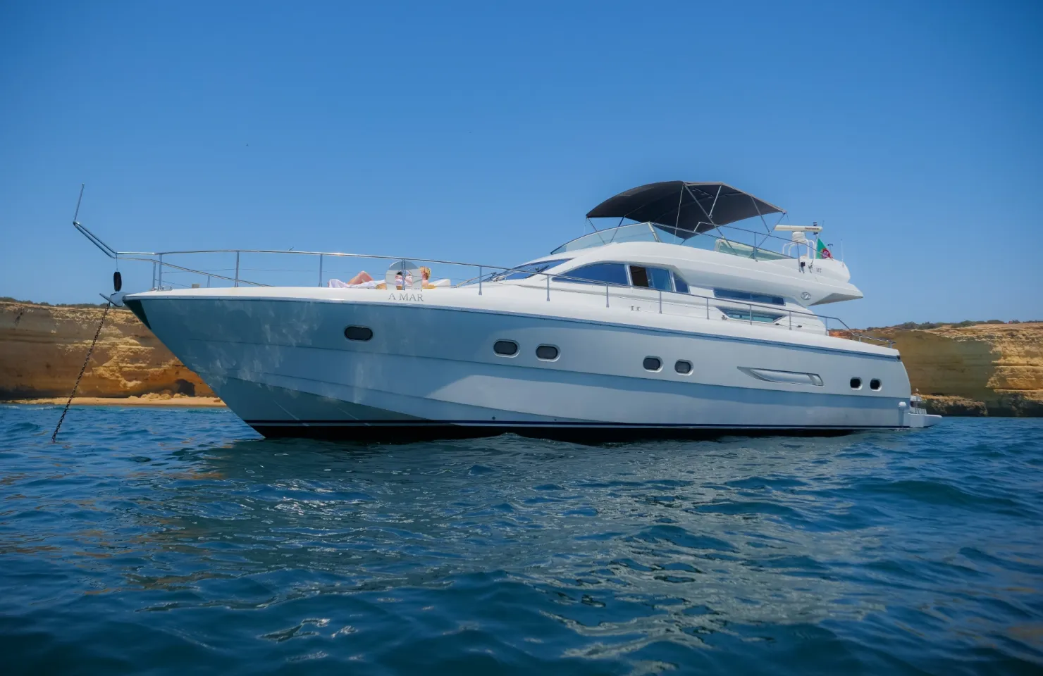 Portimao Yacht Charter Flybridge