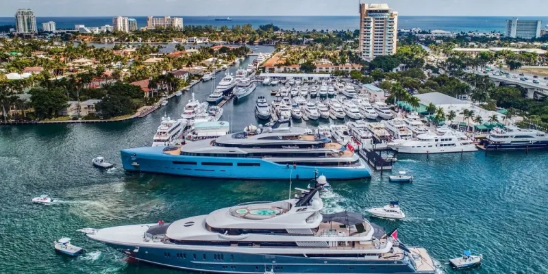 Exposição Internacional de Barcos de Fort Lauderdale