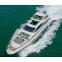 Azimut Mega yacht private hire in Miami 