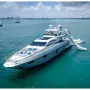 Azimut Mega yacht private hire in Miami 