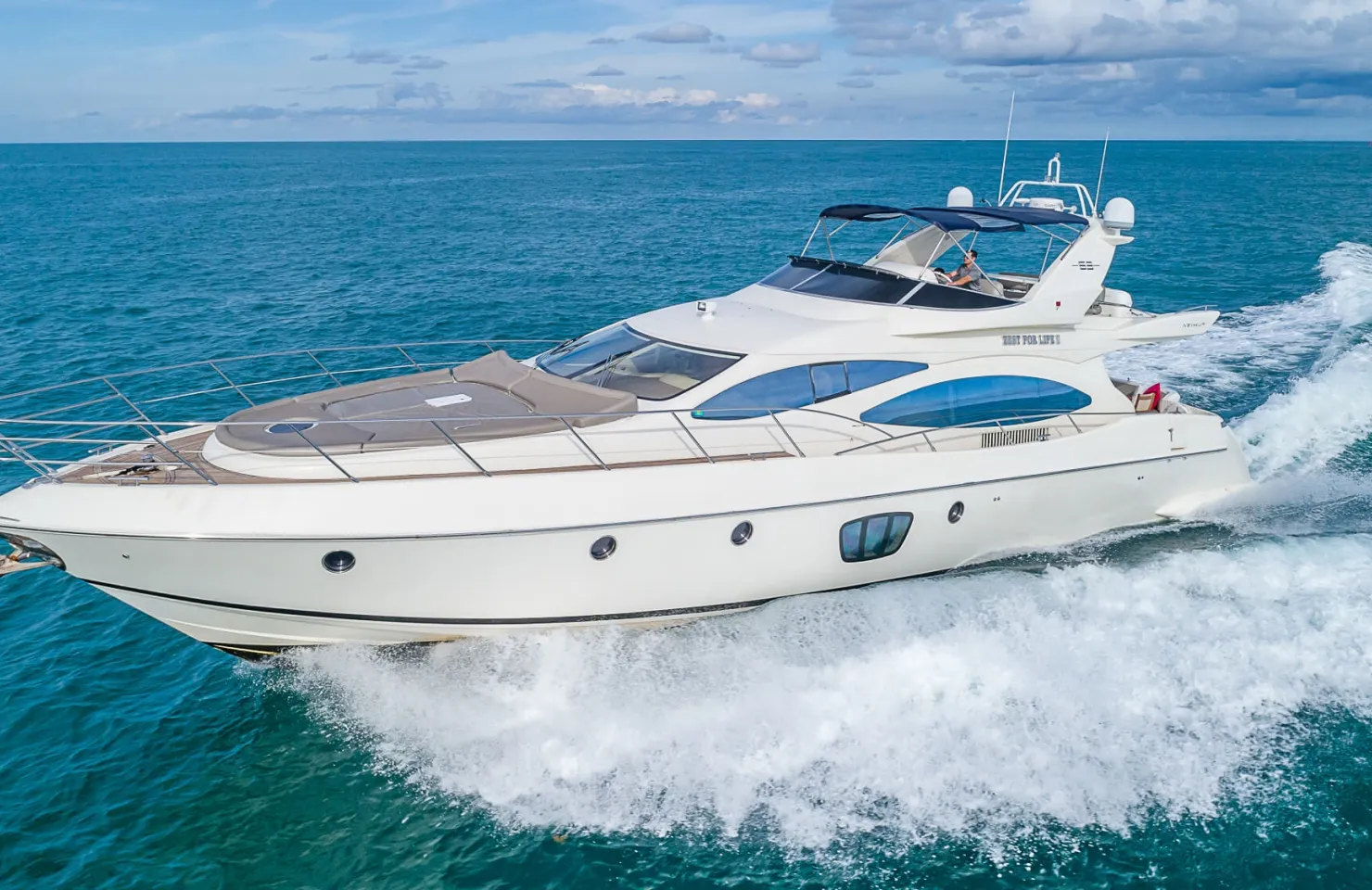 Azimut Luxury private yacht charter in Miami