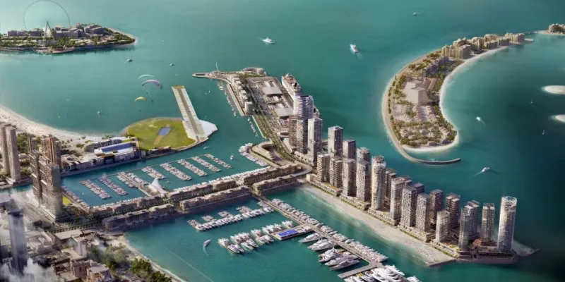 Nova Marina do Dubai para super Iates