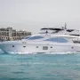 Luxurious superyacht available for charter in Dubai
