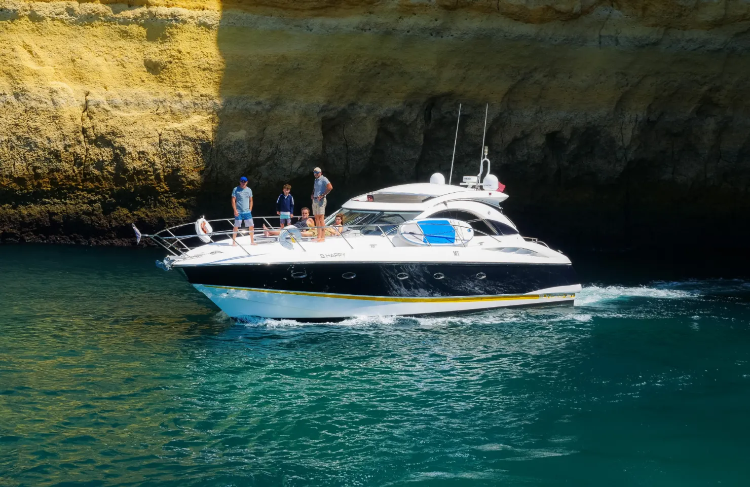 Bhappy Sunseeker 50' para aluguer privado