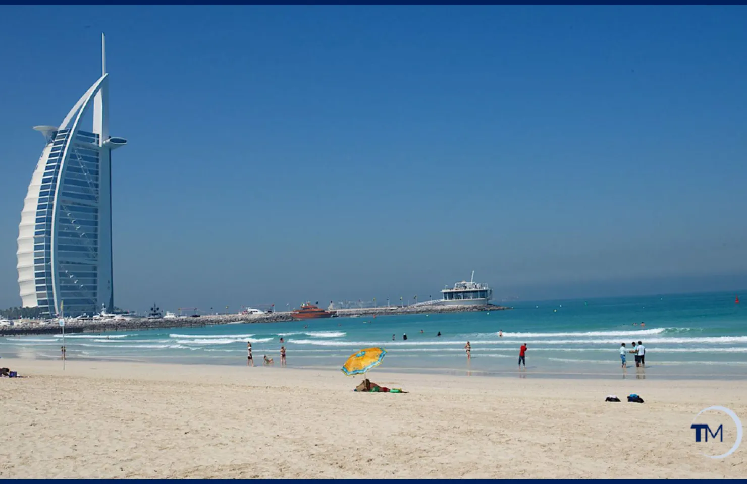 Praia de Jumeirah Dubai